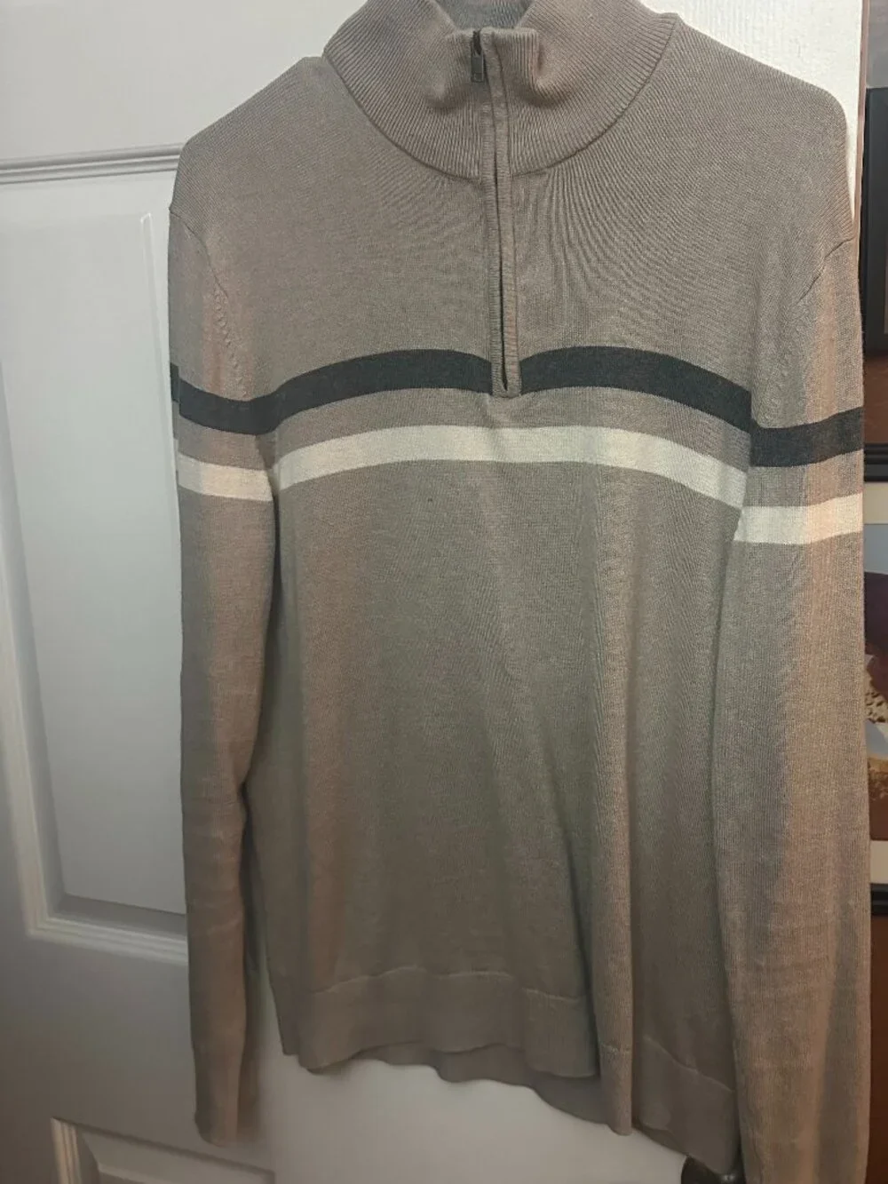 Banana Republic 1/4 zip sweater mens medium